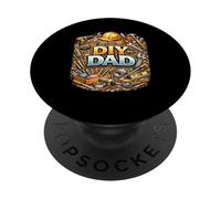 DIY Dad Hands On Home Projects Lifestyle Graphic PopSockets Adhesive PopGrip