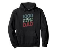 DIY dads One Solution Dad Father’s Day Pullover Hoodie
