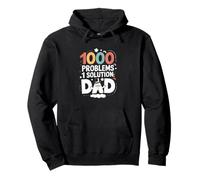 DIY dads One Solution Dad Father’s Day Pullover Hoodie