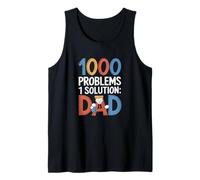 DIY dads One Solution Dad Father’s Day Tank Top