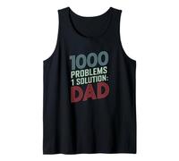 DIY dads One Solution Dad Father’s Day Tank Top