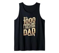 DIY dads One Solution Dad Father’s Day Tank Top