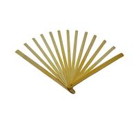 DIY Dance Fan Kit with Bamboo Staves and Ostrich Feathers for Crafting and Performance