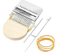 DIY Darning Machine with 12 and 21 Hooks for Quick and Creative Clothing Repair and Stitching Projects Speedweve Beginner Friendly Kit (12 PIN)