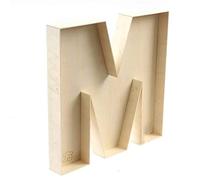 DIY Decorative Craft Fillable Letter M