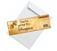 DIY Destination Travel Ticket Card Personalized Holiday Card Valentine's Day Surprise Card Birthday Travel Destination Card Greeting Card Celebration Card Ticket (Design) (3 Pack)