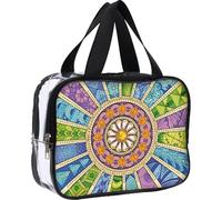 DIY Diamond Art Diamond Dot Diamond Storage Pack Zipper Closure | Large Capacity Transparent 5D Diamond Art Painting, PVC Pouch for Cash Carry Daily Use Travel Gift