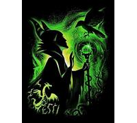 DIY Diamond Art Maleficent Diamond Painting Villain, 5D Full Drill Cross Stitch Embroidery kit, Funny
