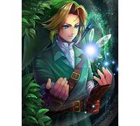 DIY Diamond Painting by Numbers Kits Cartoon The Legend of Zelda Breath of The Wild Wall Art Picture Art Print Landschap Home Wall Decor