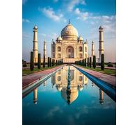 DIY Diamond Painting Castle Full Drill Architecture Dimond Arts Craft Gem Art Paintings for30x40cm