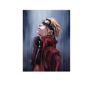 DIY Diamond Painting Full Diamond Round Crying in the Rain Stitch Embroidery Home Decoration