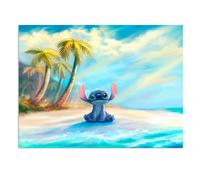 DIY Diamond Painting Full Diamond Round Seaside Stitch Embroidery Home Decoration