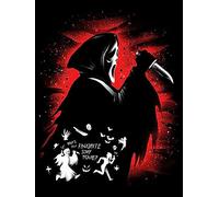 DIY Diamond Painting Ghostface Diamond Art Scream, 5D Full Drill Cross Stitch Embroidery kit, Funny