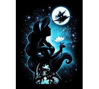 DIY Diamond Painting Jasmine Diamond Art Aladdin, 5D Full Drill Cross Stitch Embroidery Kits, Funny