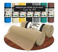 Diy Doctor Anti Slip Gripper Rolls - 2 Pack 190X30Cm Mustard - Non Slip Pvc Matting - Rug Gripper And Shelf Liner
