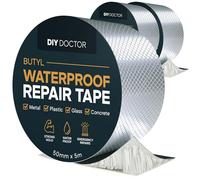 DIY Doctor Butyl Waterproof Tape for Leaks, 50mm x 5m, 3 Pack