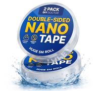 DIY Doctor Double Sided Nano Tape, 5m x 22mm Roll, 2 Pack