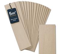 Diy Doctor Self Adhesive Vinyl Floor Tiles, Wood Effect Planks, Light Wood