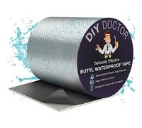 DIY Doctor Waterproof Tape for Leaks - 1 Pack of 150mm x 5m - Butyl Roof Sealant Tape - Outdoor Waterproof Repair Tape with Aluminium Foil