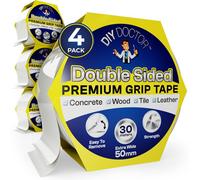 Diy Doctor Xl Double Sided Carpet Tape 30 M X 50 mm, Heavy Duty, 4 Pack