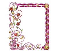 DIY Dot Diamond Photo Frame, Diamond Art Painting Flower Acrylic Home Decoration Photo Frame Table Display Family Friends Wedding Gift (Single Side Dot Diamond)-#10-Flower