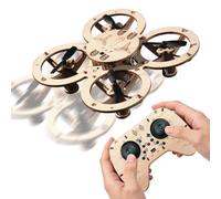 DIY Drone Kit Wooden Build Your Own RC Quadcopter Educational STEM Toy