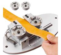 DIY Edge Band Trimming Machine, Leather Edge Beveler Tool, 13mm-80mm Adjustable Width,Fast Manual Trimming Cutting Tool