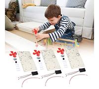 DIY Electric Fan Educational Model Kit - Hands-On Science Toy for Kids to Build Learn Develop Skills