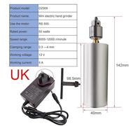 DIY Electric Grinder RS555 High Torque DC Motor Compatible With 12V5A Metal Aluminum Shell Small Electric Dril Set JT0 0.3-4mm,practical