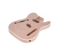 DIY Electric Guitar Body Mahogany Flame Maple Veneer Unfinished Electric Guitar