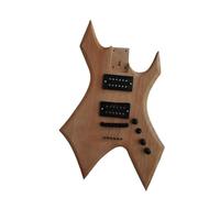 DIY Electric Guitar Kit Mahogany Body Maple Neck Rosewood Fingerboard