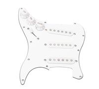 DIY Electric Guitar Kit Professional Grade with 3 Single Coil Pickups 3 Way Selector Easy Installation for Guitar Enthusiasts