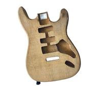 DIY Electric Guitar Kit ST Type Solid Wood Electric Guitar Body Suitable For Music Lovers To Play