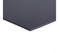 DIY Electric Guitar Scratchplate Material Blank Pickguard Sheet 44 x 29cm, Perfect for Custom Builds (Black)