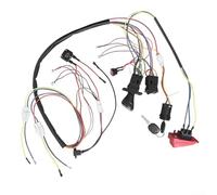DIY Electrical System Wiring Harness Kit for Kids Ride On Car, 6V 12V 24V for battery Upgrade with Foot Pedal and Switch Replacement