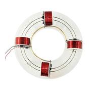 DIY Electromagnetic Cyclotron DIY Circular Accelerator Scientific Experiment Equipment Physics Teaching Aids Model (4 Coils)