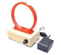 DIY Electromagnetic Cyclotron Kit, Perpetual Motion Model for Scientific Experiments, Lab Demonstration Equipment with Quick Response Iron Ball Circular Motion