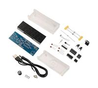 Diy Electronic Clock Kit with Multi Functionality Including Temperature Display and Alarm System (Multicolor)