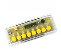 DIY Electronic Keyboard Soldering Practice kit, Complete Soldering Project kit with Components, PCB & Enclosure, Perfect for Electronics Enthusiasts & Beginners