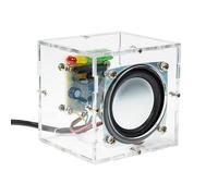 DIY Electronic Speaker Kit - Transparent Acrylic, Science Experiment Kit for Adult Students, Educational DIY Project for School Science Teaching | Confederate