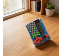 DIY Electronics Kit for Building a Pixel-Based Game Console Designed for Soldering Skill Development and Circuit Understanding in Education (green light)