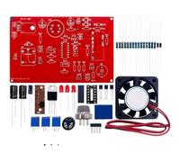 DIY Electronics Kit Gas Alarm Circuit MQ2 Sensor Adjustable Exhaust Fan Control For Home Workshop Safety Monitoring