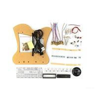 DIY Electronics Kit, Soldering Practice Set, Educational Toy For Students, 7 Music Scales, Light Sensor Game, STEM Learning Tool(Parts)