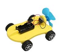 DIY EVA Air Powered Car Science Experiments Kit for Kids - STEM Science Kits Educational Propeller Vehicle Model, Hands-On Engineering Project for Boys and Girls Age 8 9 10 11 12