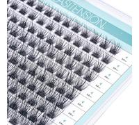 DIY Eyelash Extension Lash Clusters 120 Clusters False Eyelashes 3D Effect Individual Natural Eyelashes Set Home Eyelash Extension Kit Lashes Pack Volume Mixed