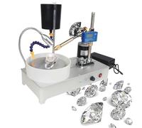 DIY Faceted Gem Polishing Machine ,Gemstone Grinding Faceting Machine,120w Flat Grinder Lapidary Machine for Cutting, Engraving, Drilling and Grinding