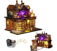 Diy Fairy House Craft Kit, Magic Forest Theme Dollhouse, Adult Handmade Model Toy, Medium-sized Home Decor, Creative Gift For Ages 14+ (Magic Treasure House)