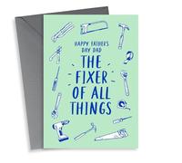 DIY Father's Day Card - The fixer of all things - Handyman - Tools