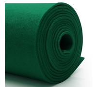 DIY Felt Fabric 30 cm x 250 cm - 3 mm Thickness Craft Felt in Individual Colours - Felt Fabric Sold by the Metre for Car Carpets, Christmas Markets & Giant Projects, Felt Mat Christmas Green