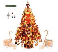 DIY Festive Beading Kit | Crystal Bead Christmas Tree Set with ABS Base